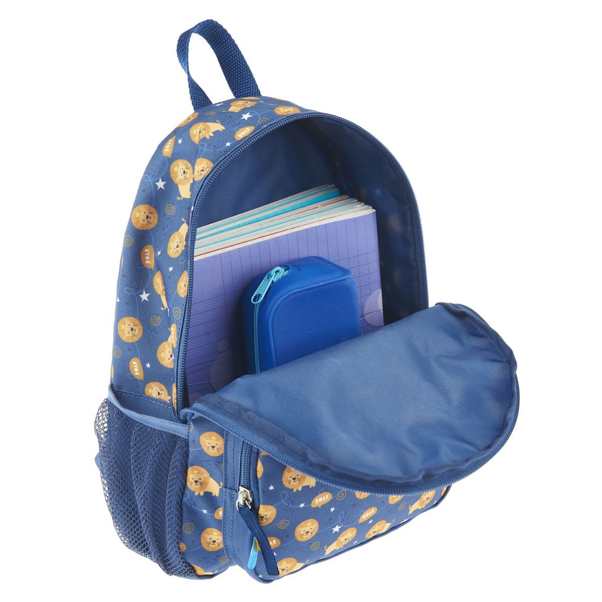 AUCHAN Sac à goûter bleu