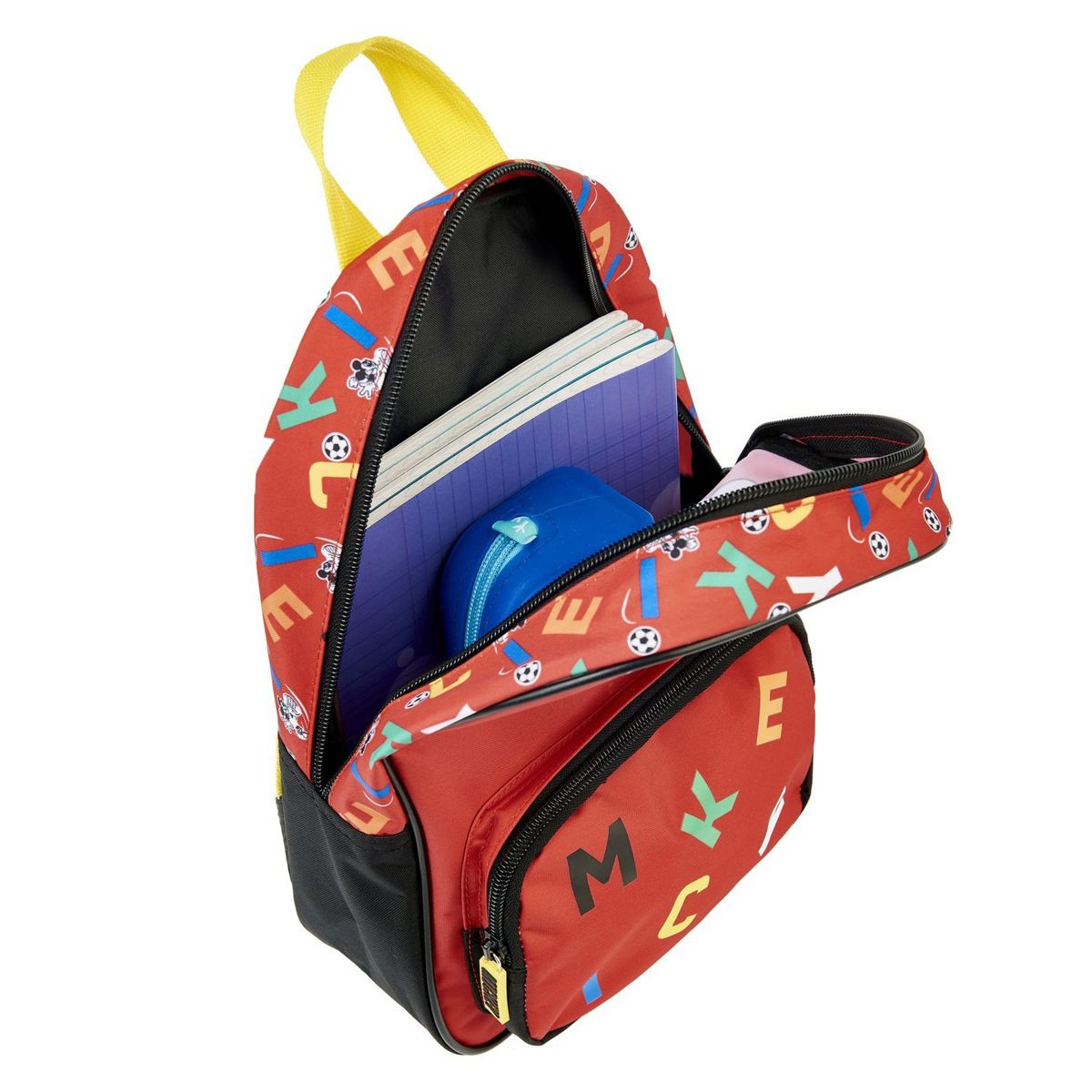 Sac à goûter rouge Mickey