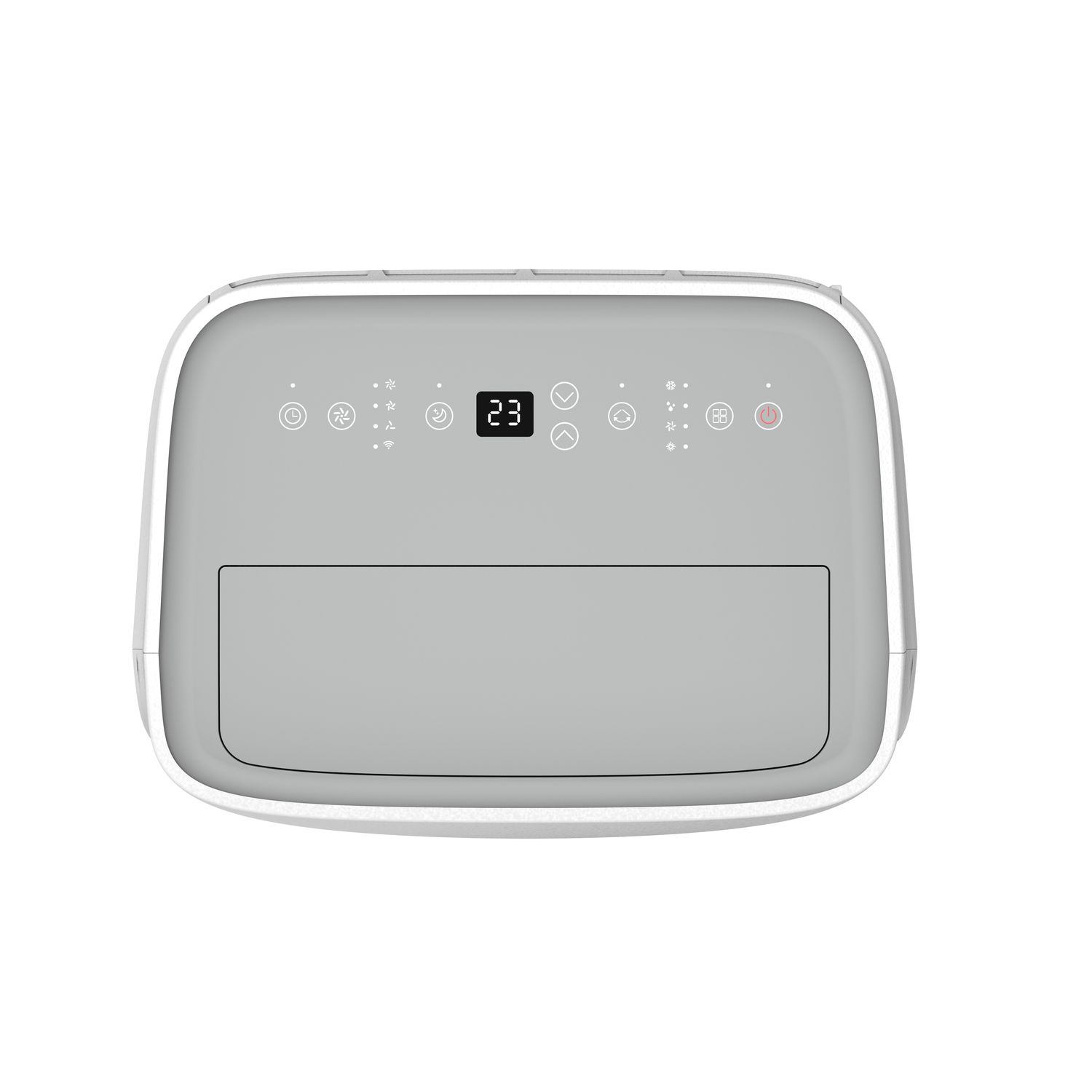 Voir la diapositive 3 : QILIVE Climatiseur mobile Q.6925 - Blanc