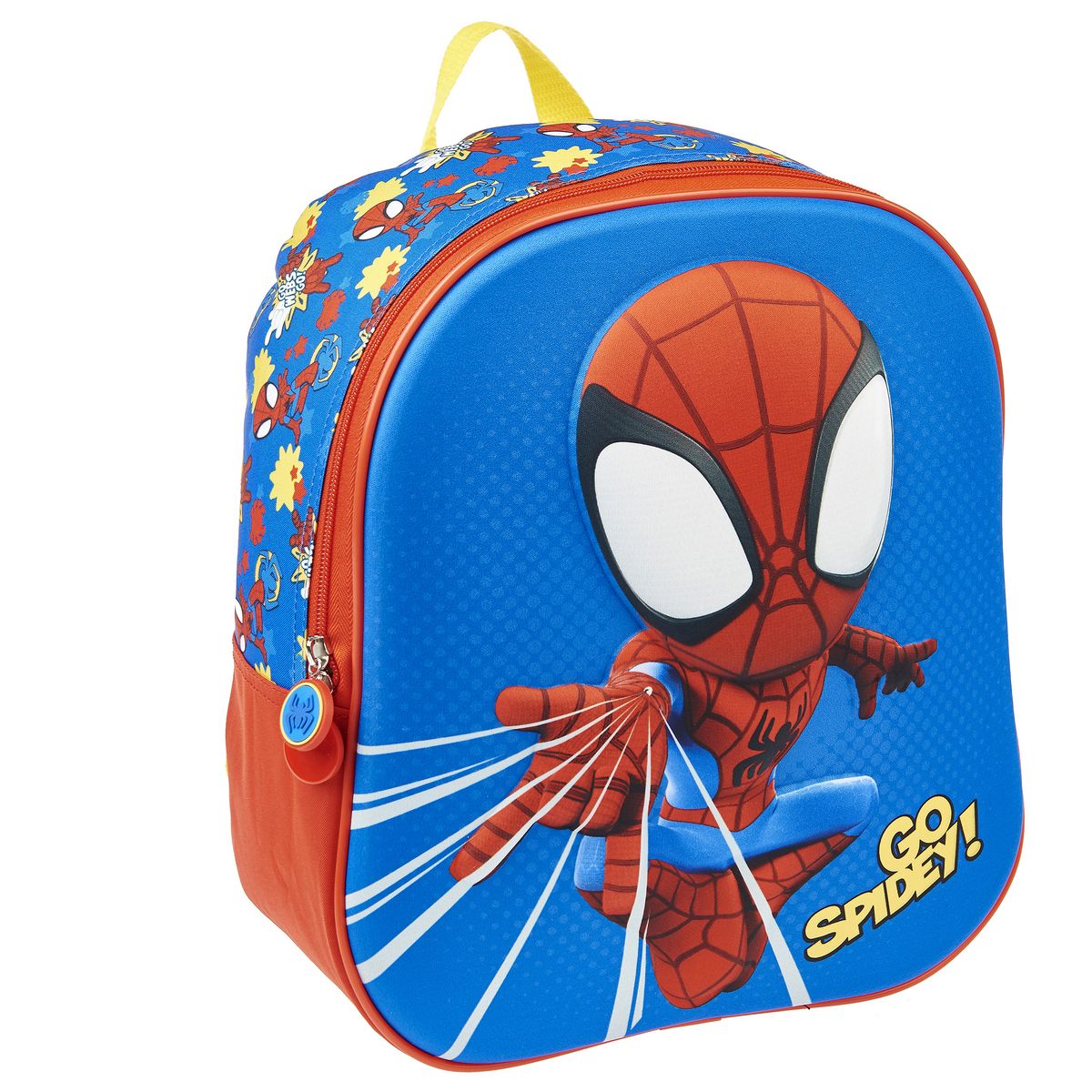 SPIDERMAN Sac à goûter 3D bleu Spiderman
