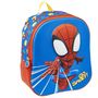 Voir la diapositive 1 : SPIDERMAN Sac à goûter 3D bleu Spiderman