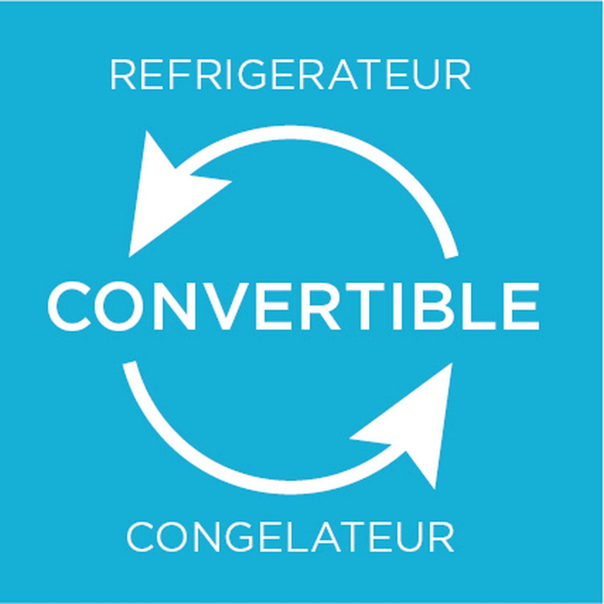 Voir la diapositive 2 : QILIVE Congélateur armoire Q.6379, 238 L, Froid ventilé No Frost, E