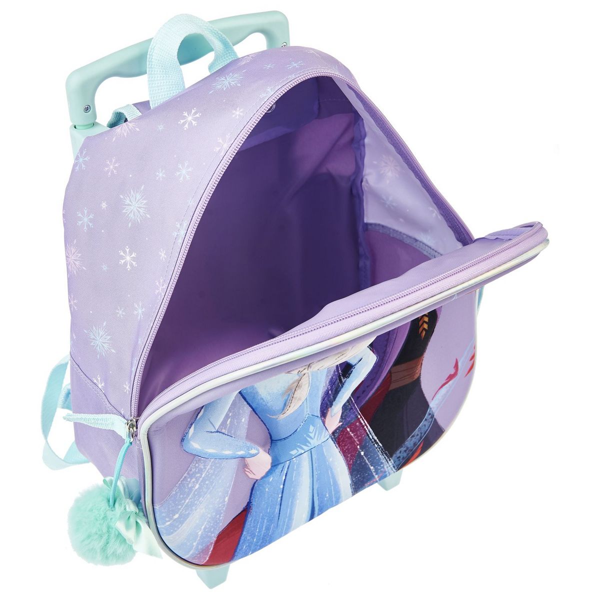FROZEN Sac à dos à roulettes bleu Frozen