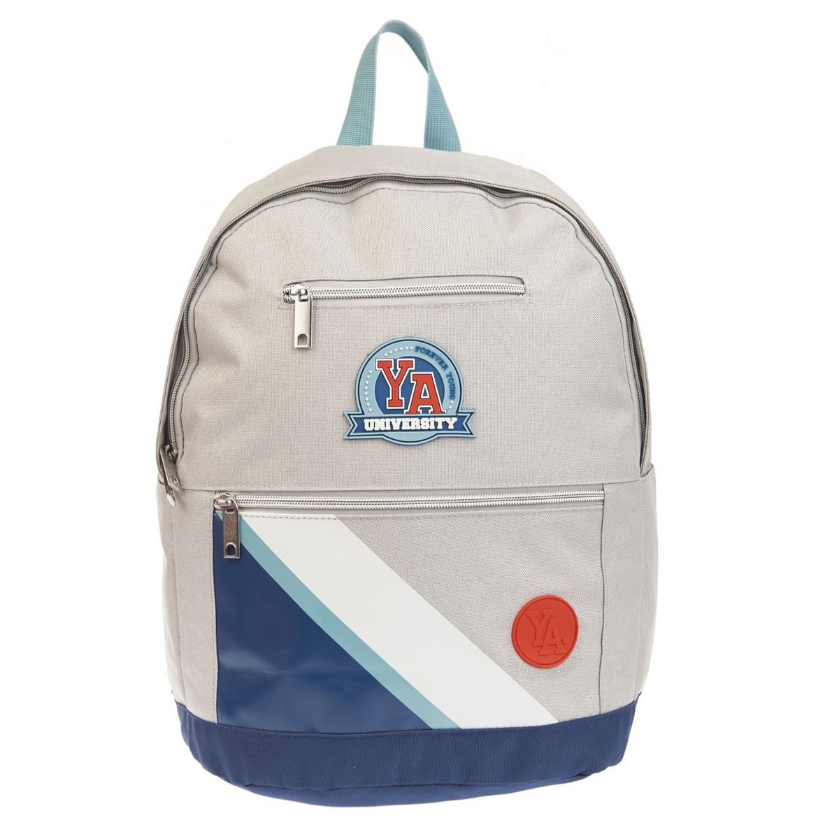 Sac à dos 1 compartiment gris