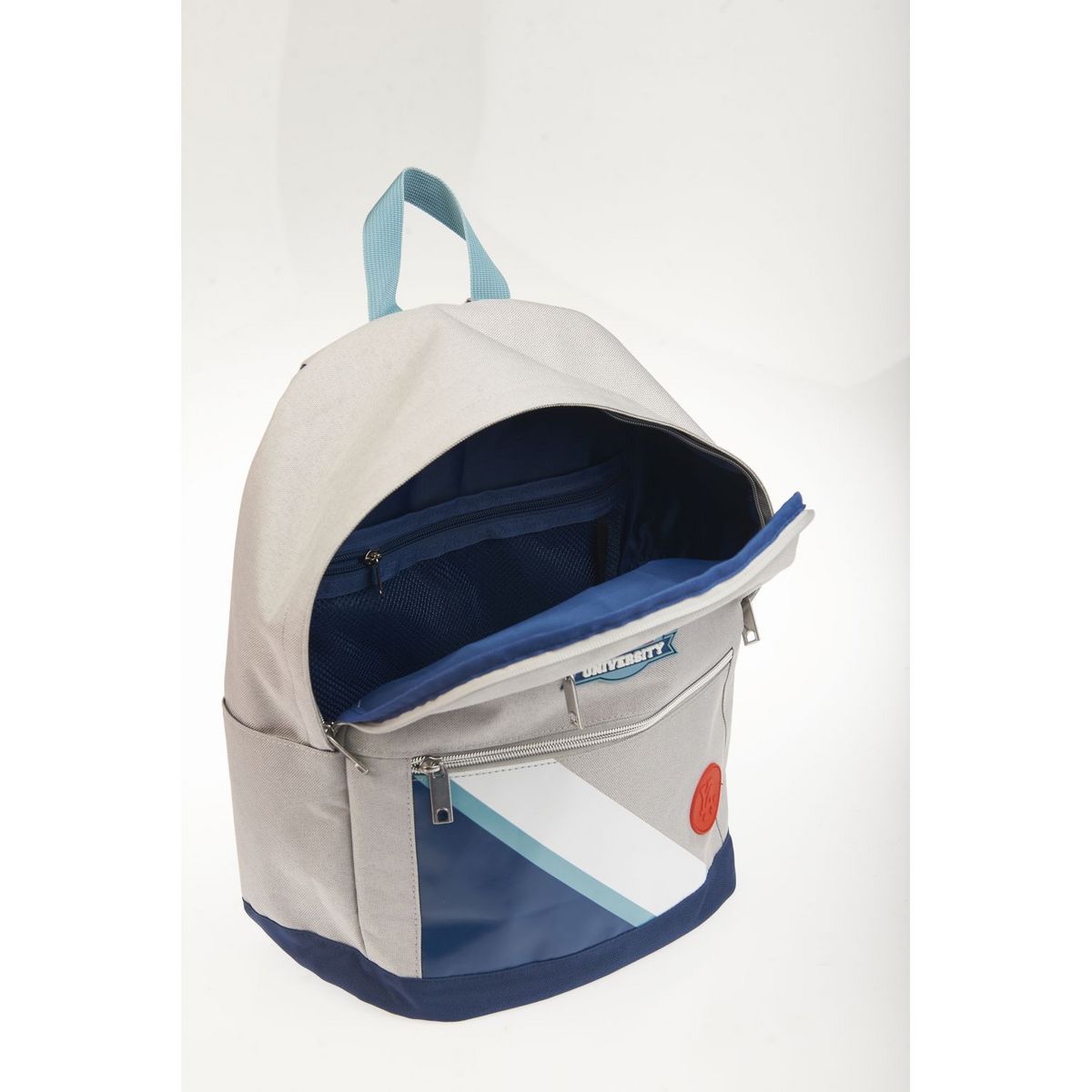 Sac à dos 1 compartiment gris