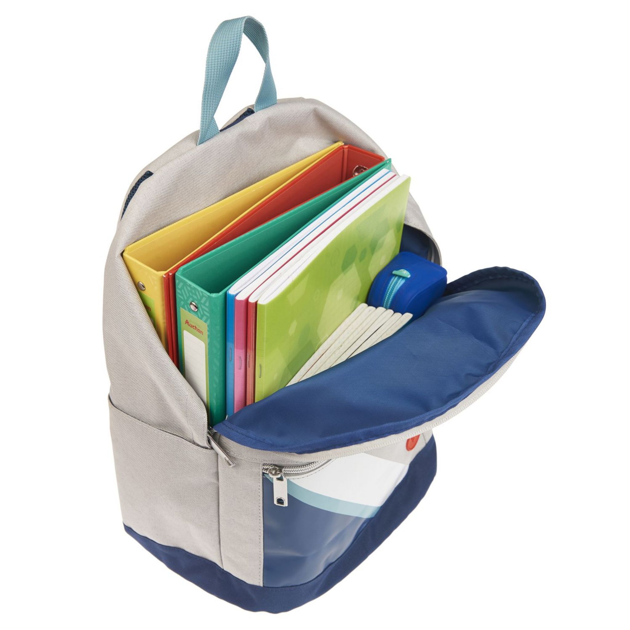 Voir la diapositive 6 : Sac à dos 1 compartiment gris