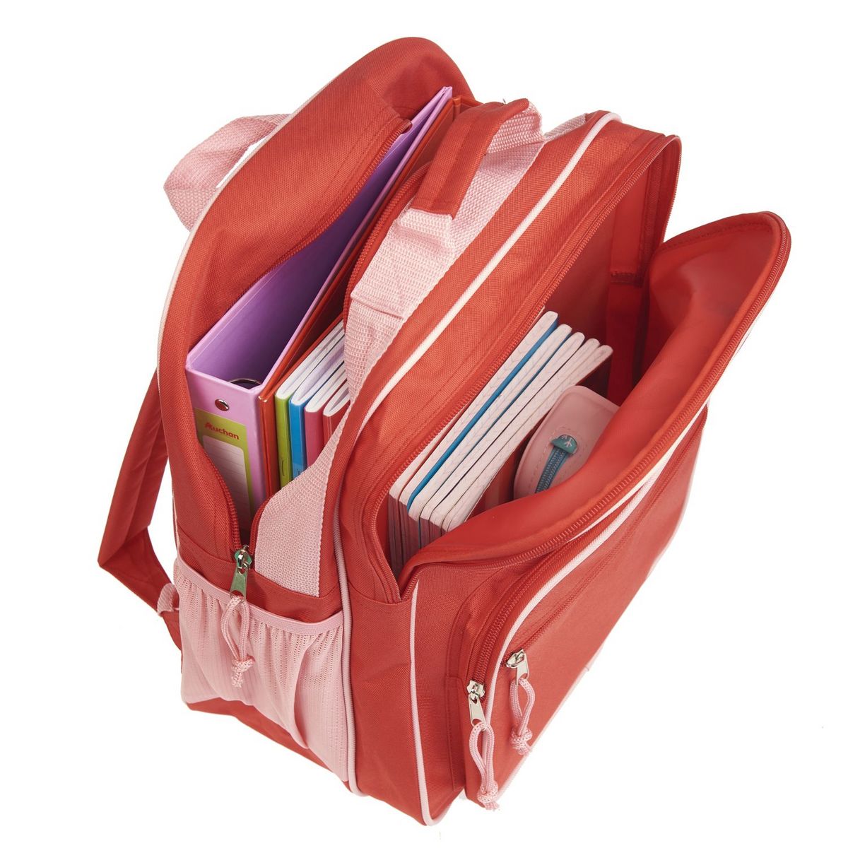 POUCE Sac à dos 1 compartiment rose