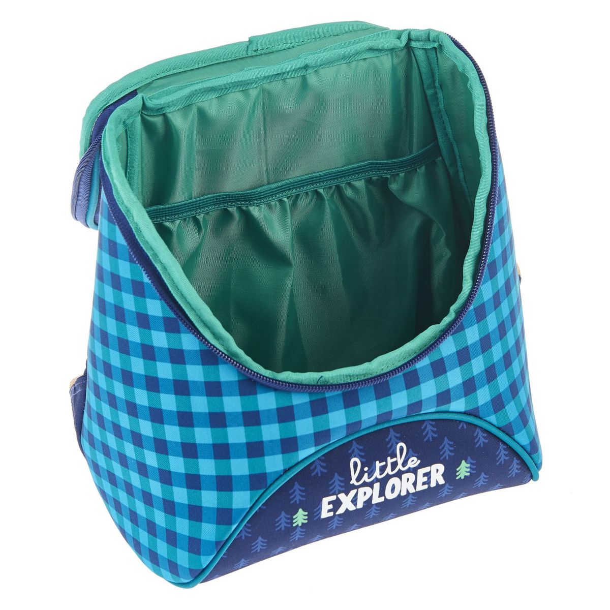 AUCHAN Sac à goûter bleu ours