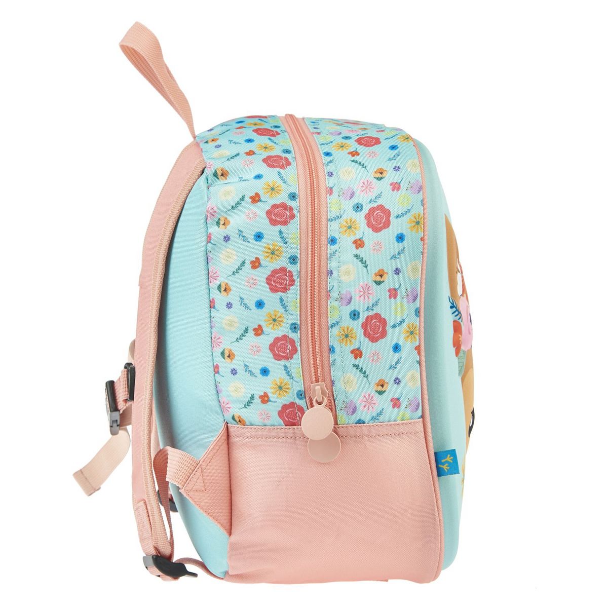 AUCHAN Sac à goûter 3D bleu cerf