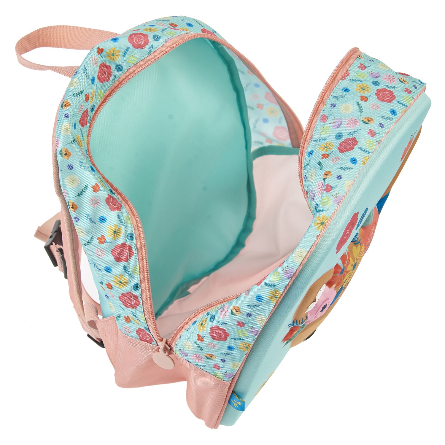 Voir la diapositive 5 : AUCHAN Sac à goûter 3D bleu cerf