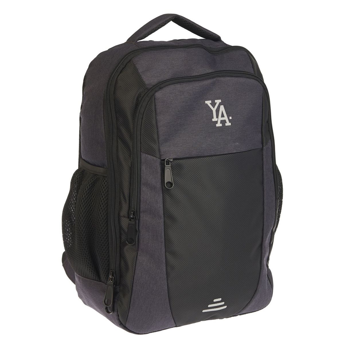 AUCHAN Sac à dos 1 compartiment noir