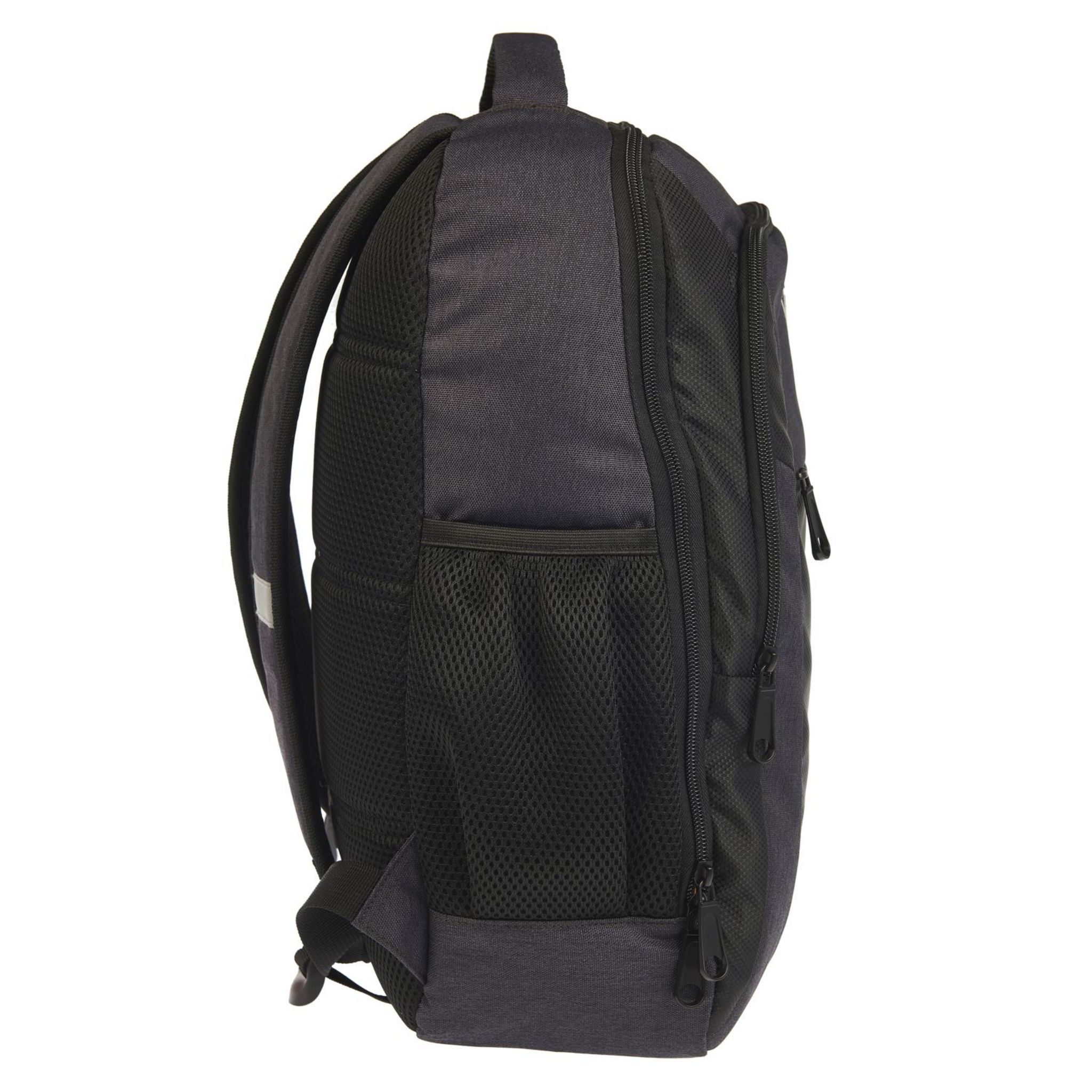 Voir la diapositive 3 : AUCHAN Sac à dos 1 compartiment noir