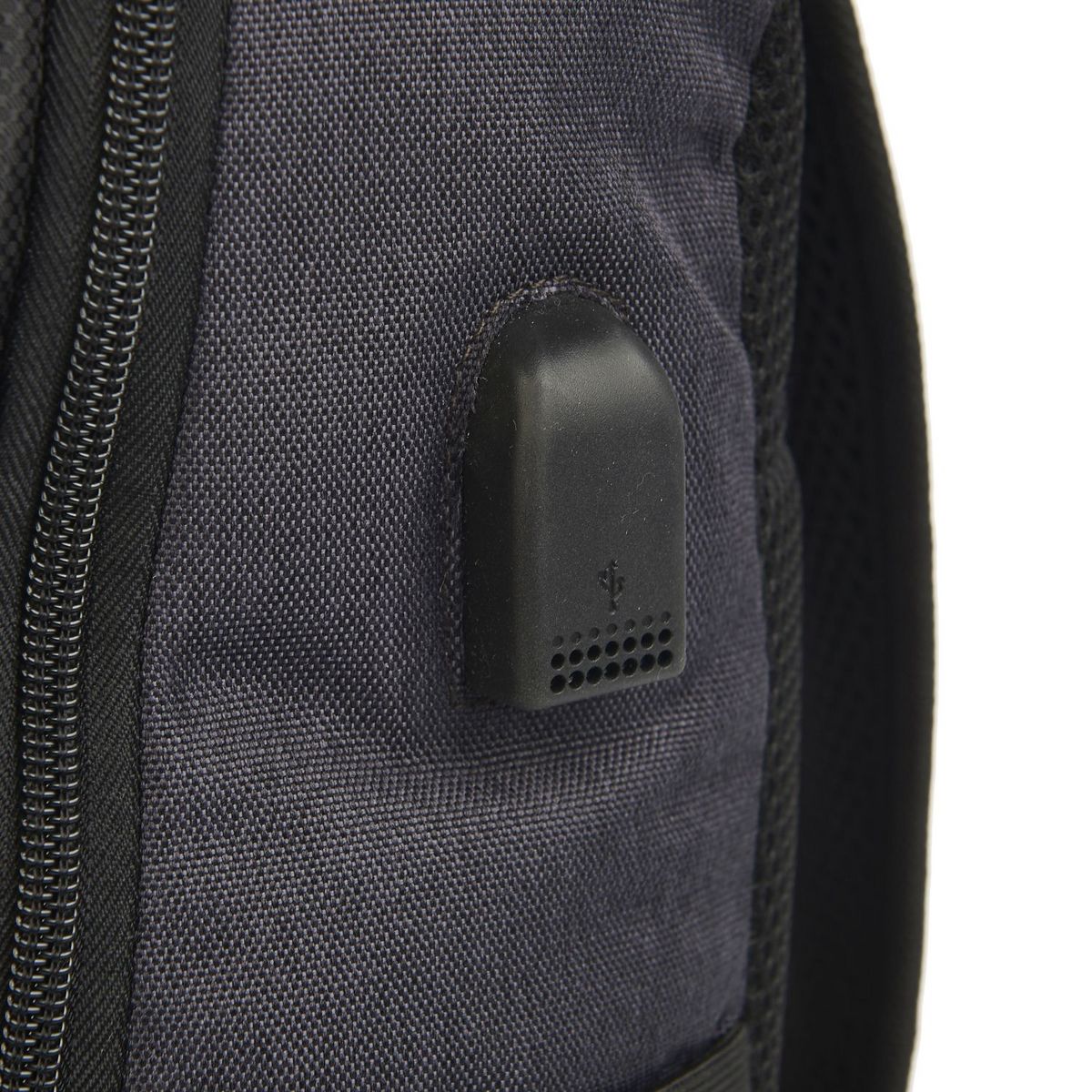 AUCHAN Sac à dos 1 compartiment noir