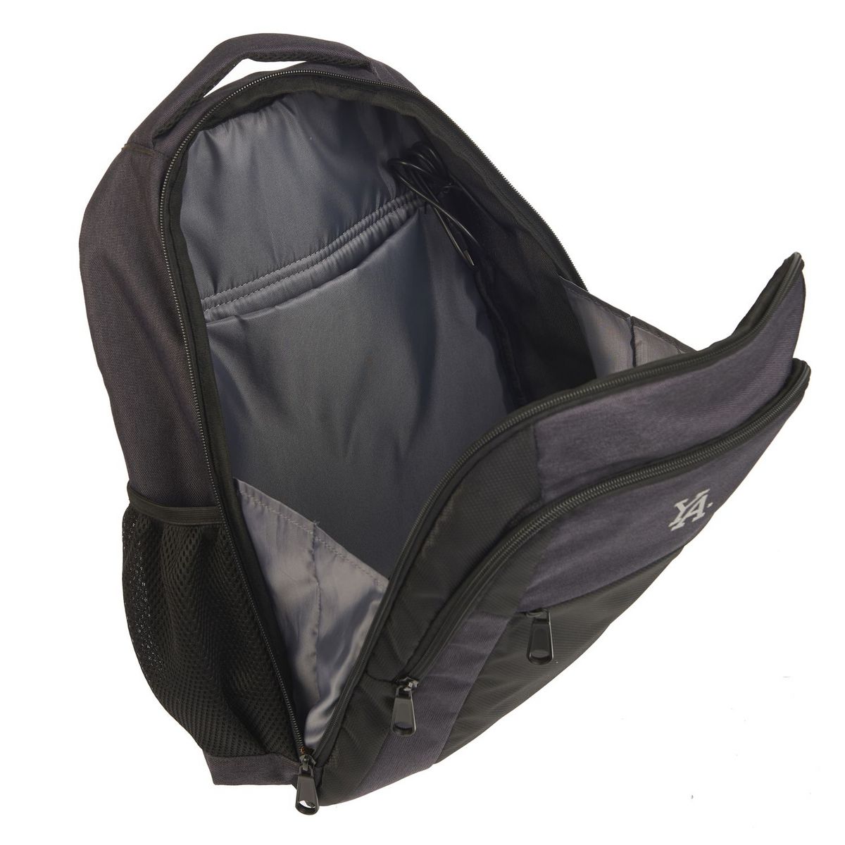 AUCHAN Sac à dos 1 compartiment noir