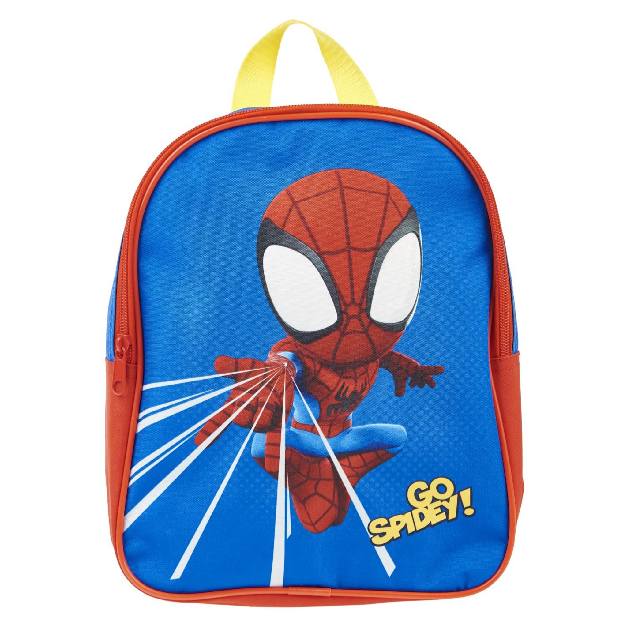 Voir la diapositive 2 : SPIDERMAN Sac à goûter bleu Spiderman