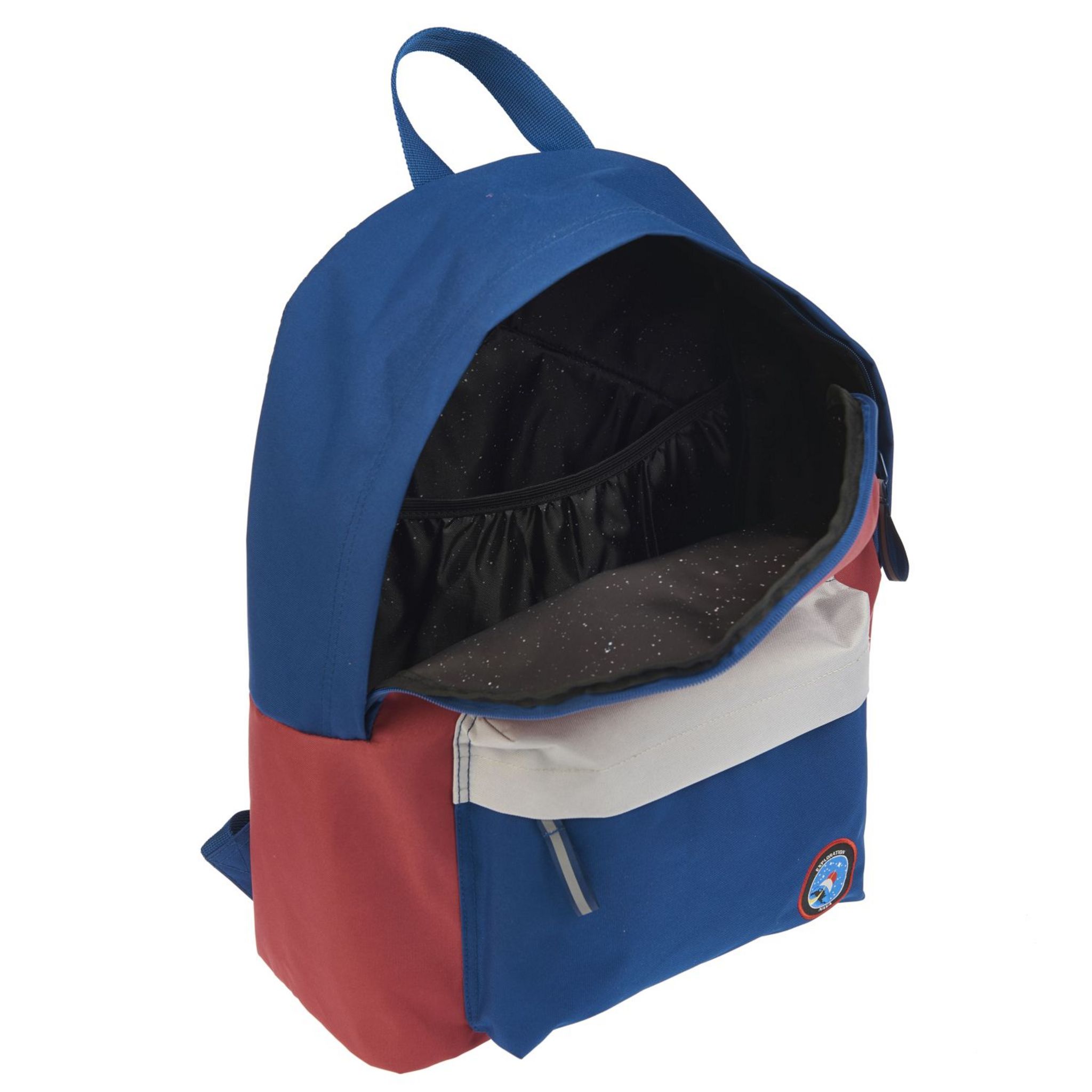 Voir la diapositive 5 : Sac à dos 1 compartiment noir Nasa