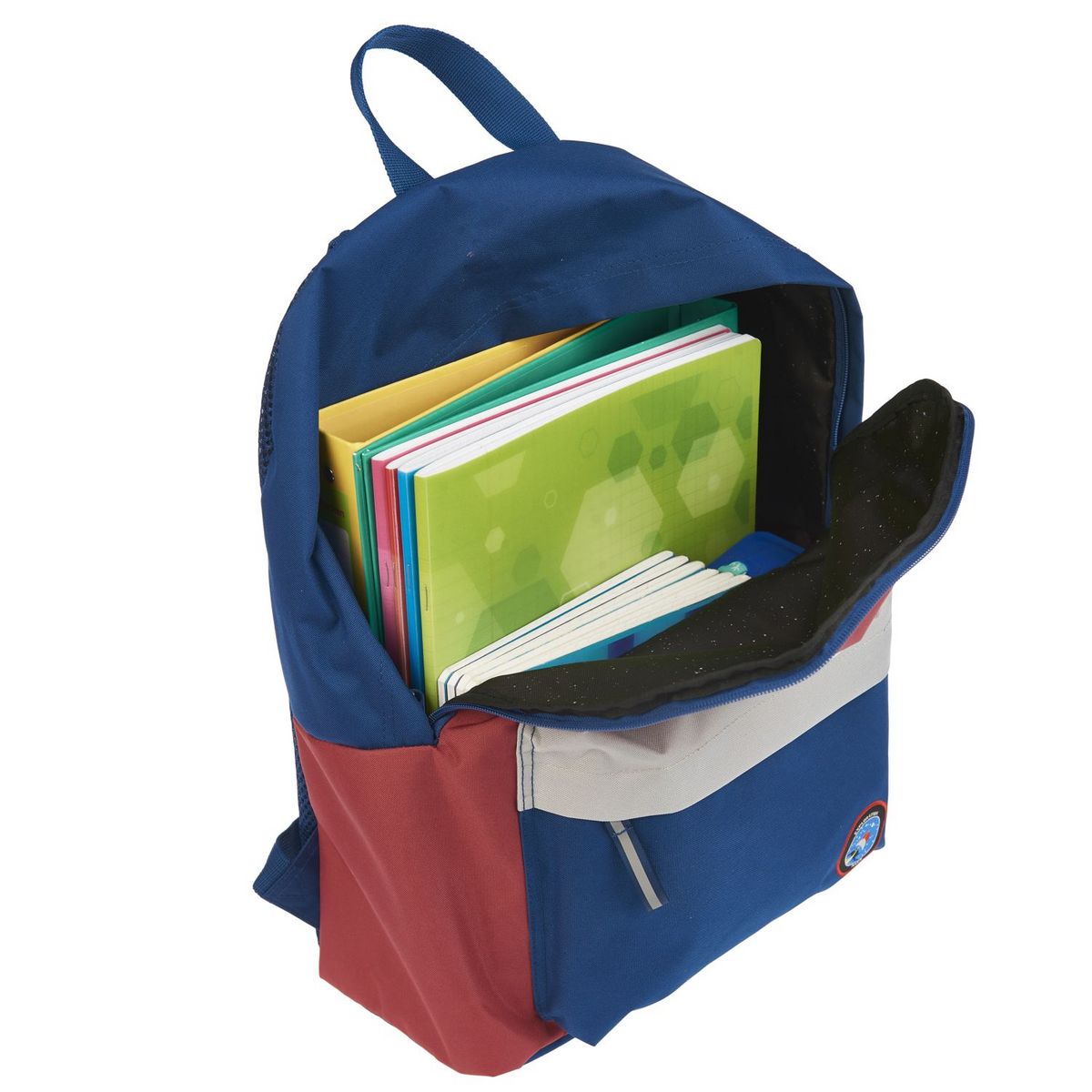 Sac à dos 1 compartiment noir Nasa