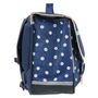Voir la diapositive 4 : AUCHAN cartable 41 cm bleu fleur