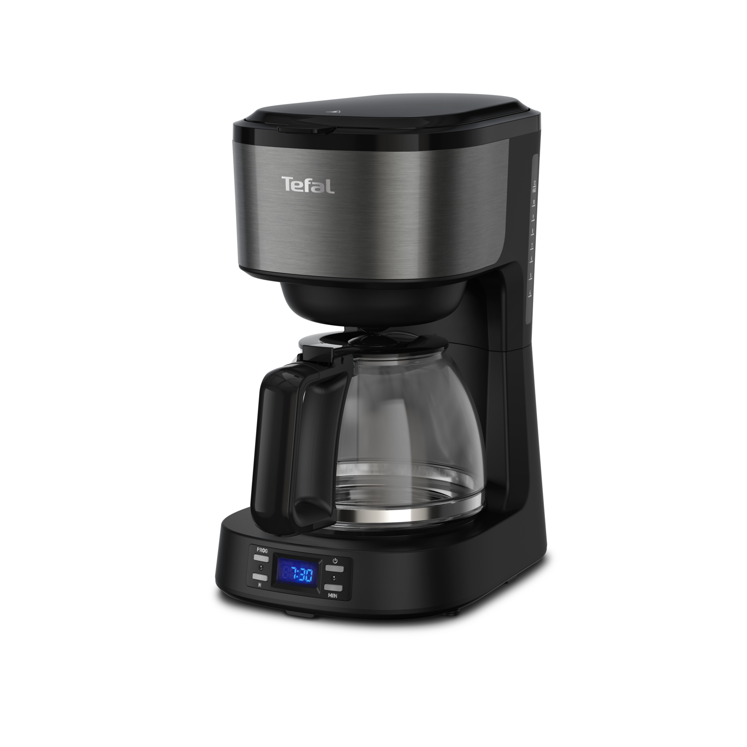 Voir la diapositive 2 : TEFAL Cafetière électrique à filtre CM520810 - Noir