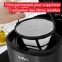 Voir la diapositive 3 : TEFAL Cafetière électrique à filtre CM520810 - Noir