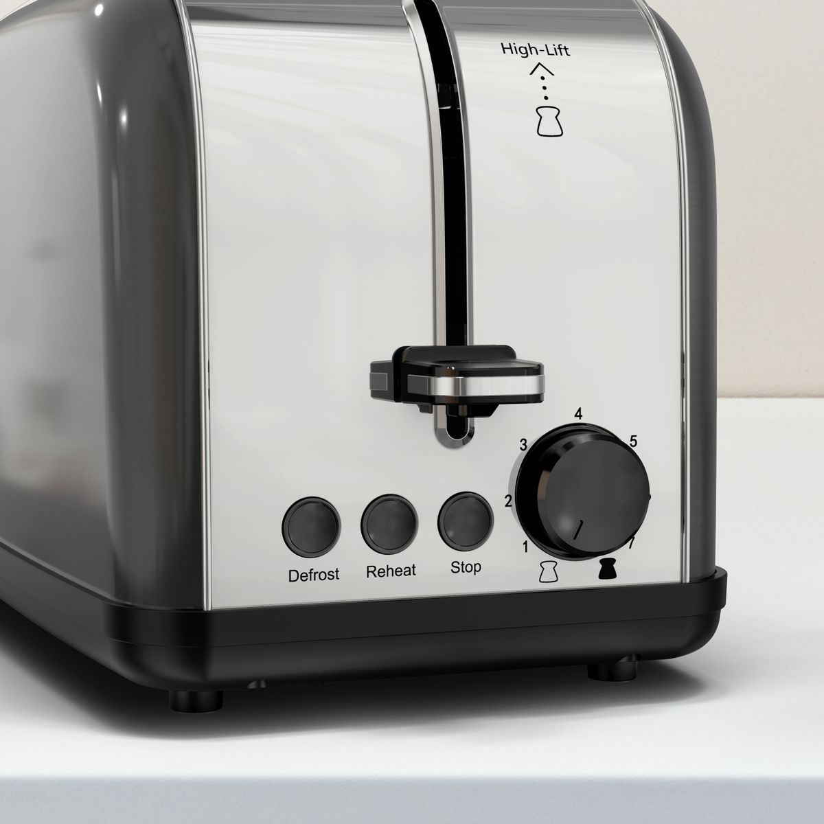 TEFAL Grille pain TL520810 - Noir