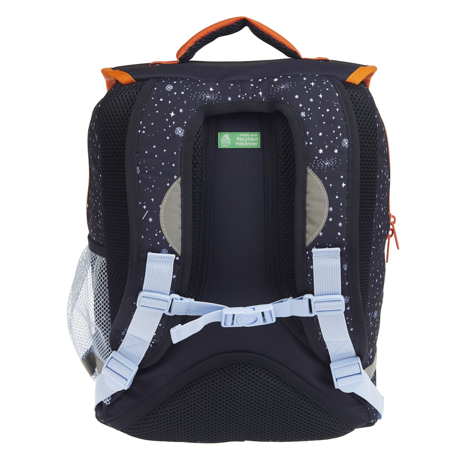 Voir la diapositive 4 : AUCHAN Sac à dos 2 compartiments bleu espace