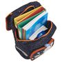 Voir la diapositive 7 : AUCHAN Sac à dos 2 compartiments bleu espace
