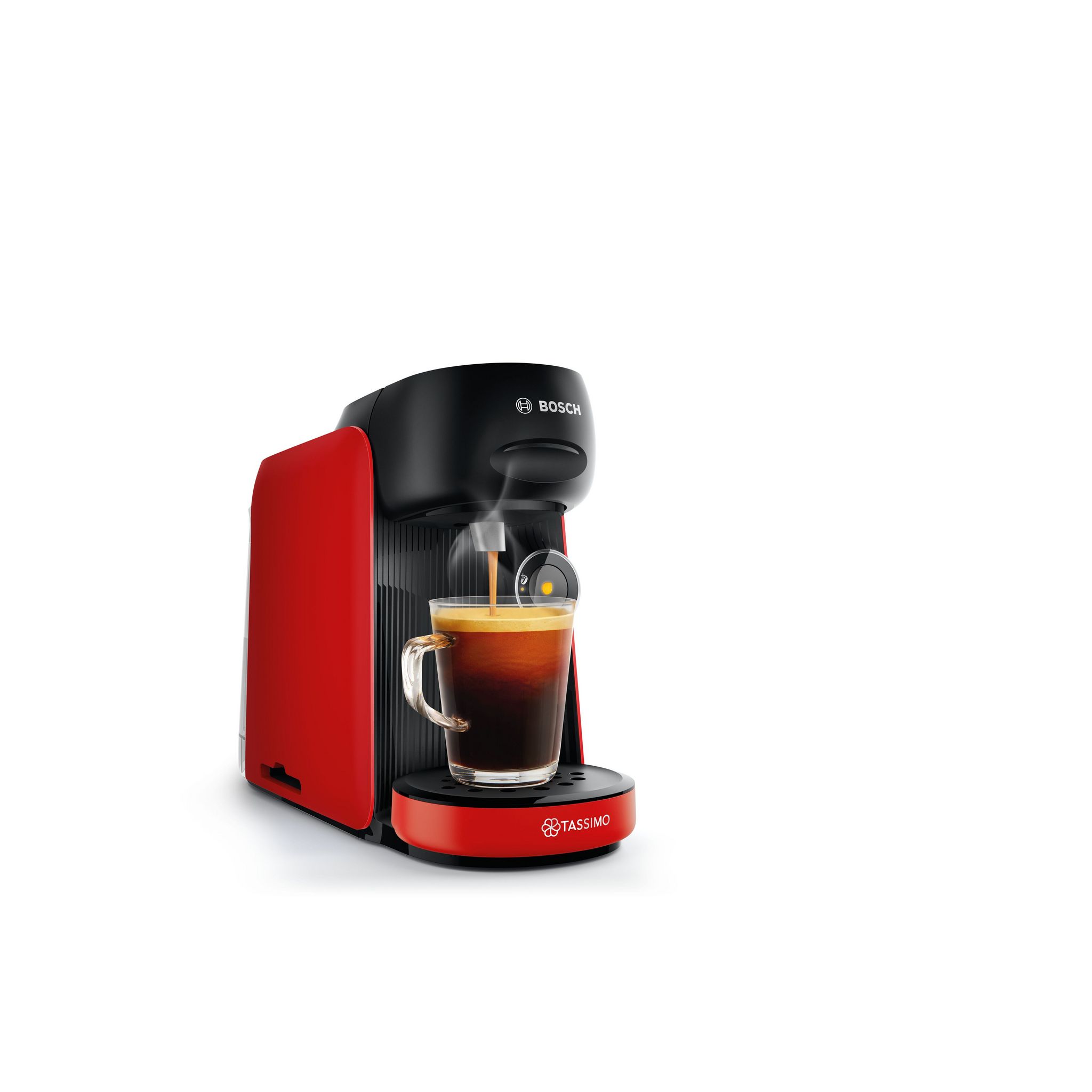 Voir la diapositive 4 : BOSCH Machine à café expresso Tassimo TAS16B3C2 - Rouge