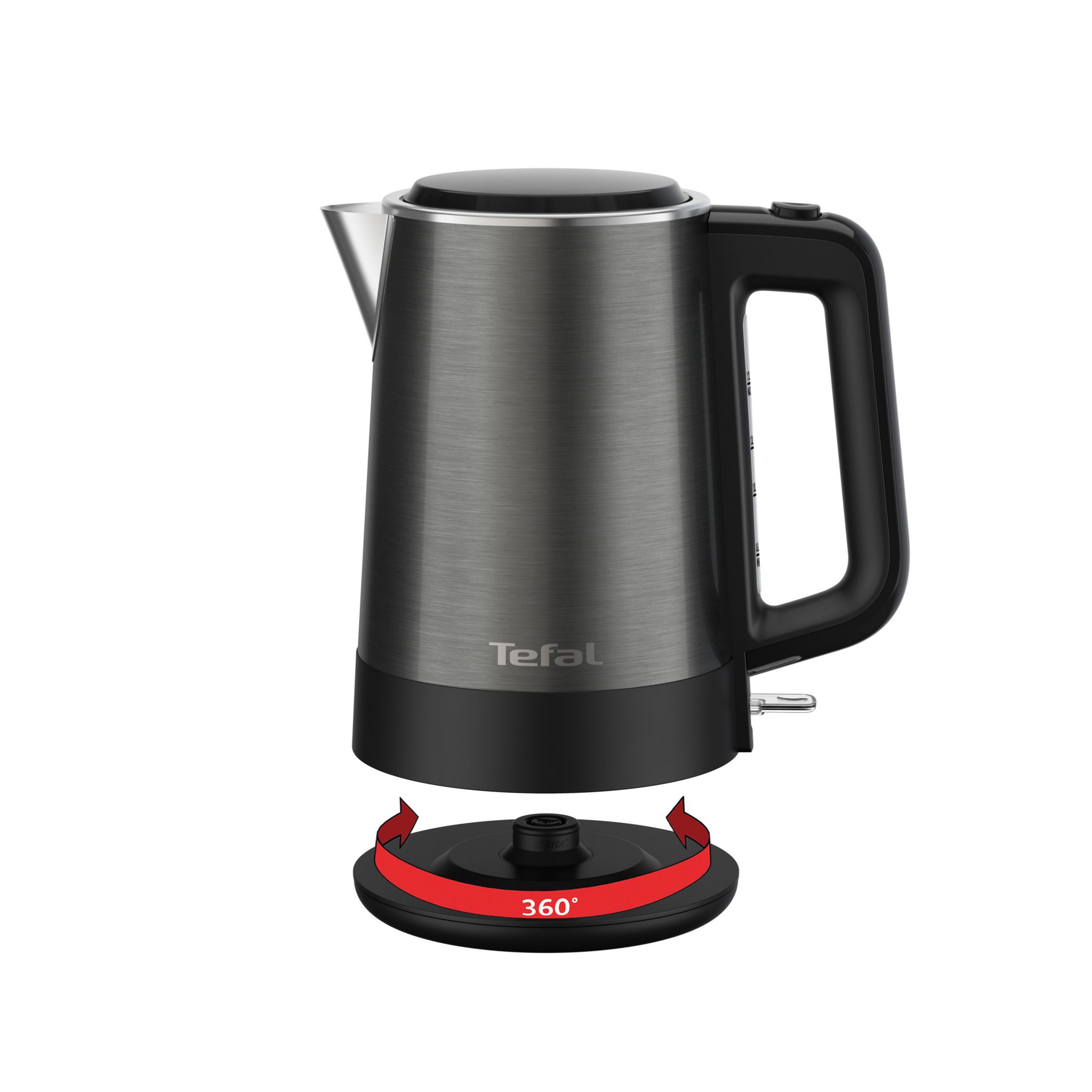 Voir la diapositive 6 : TEFAL Bouilloire électrique BI520810 - Noir
