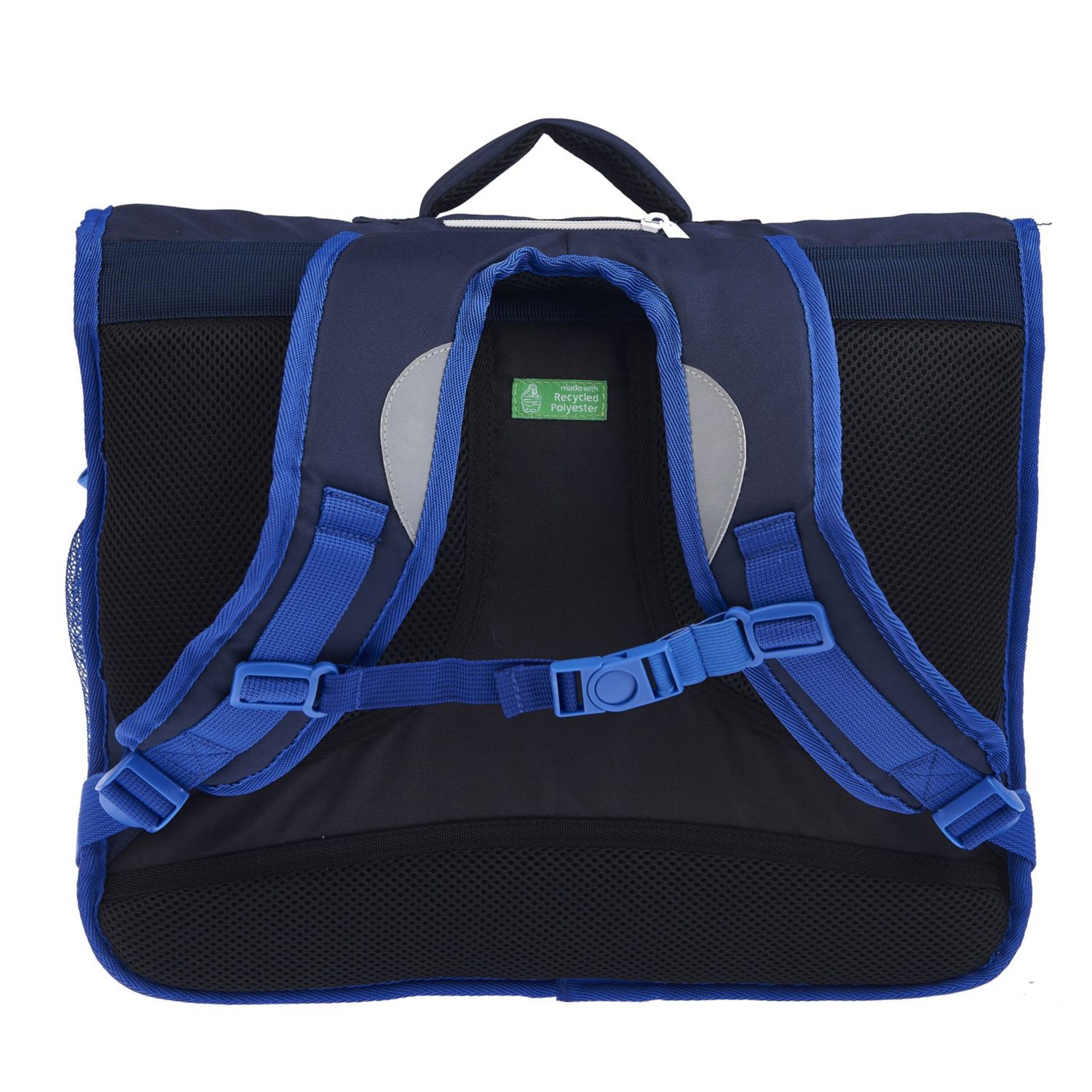 Voir la diapositive 5 : AUCHAN cartable 41 cm bleu foot