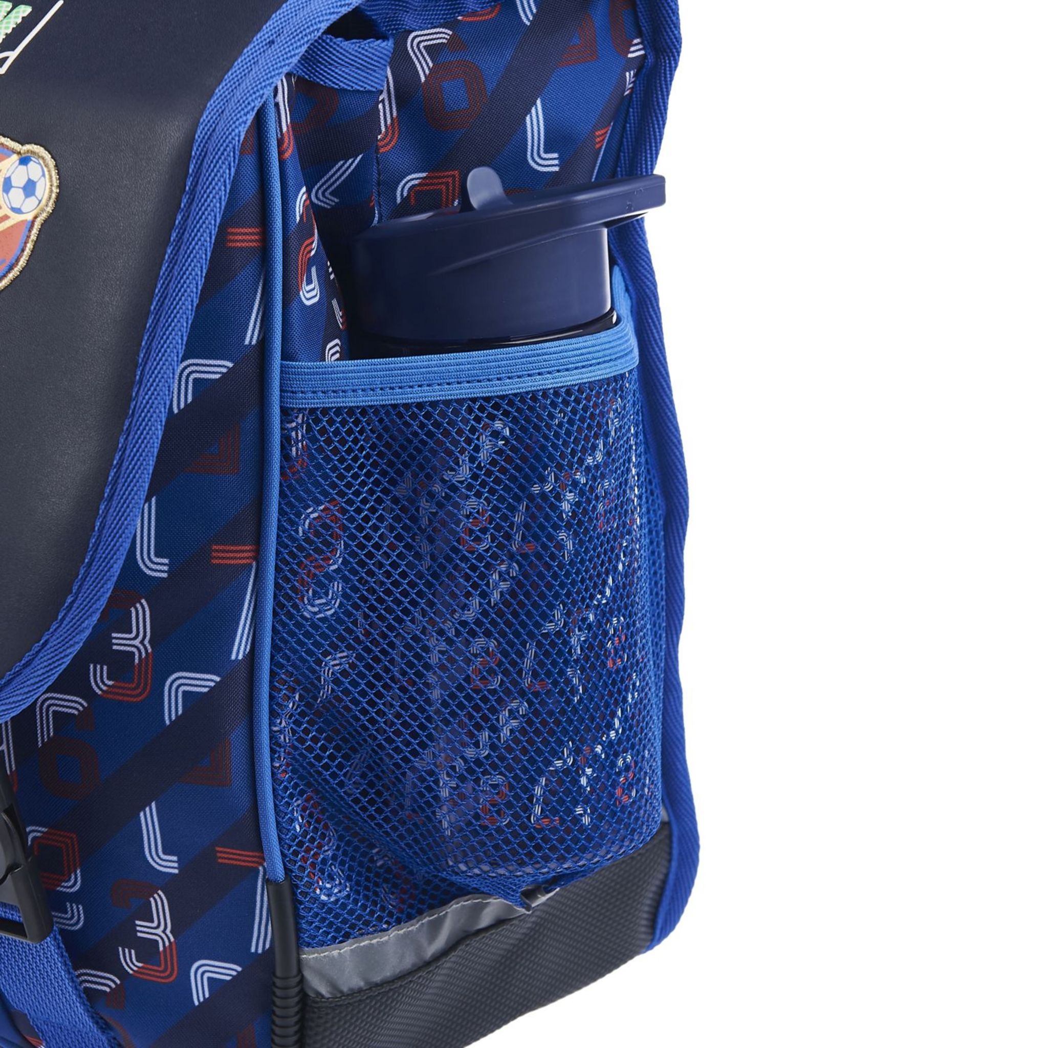 Voir la diapositive 6 : AUCHAN cartable 41 cm bleu foot