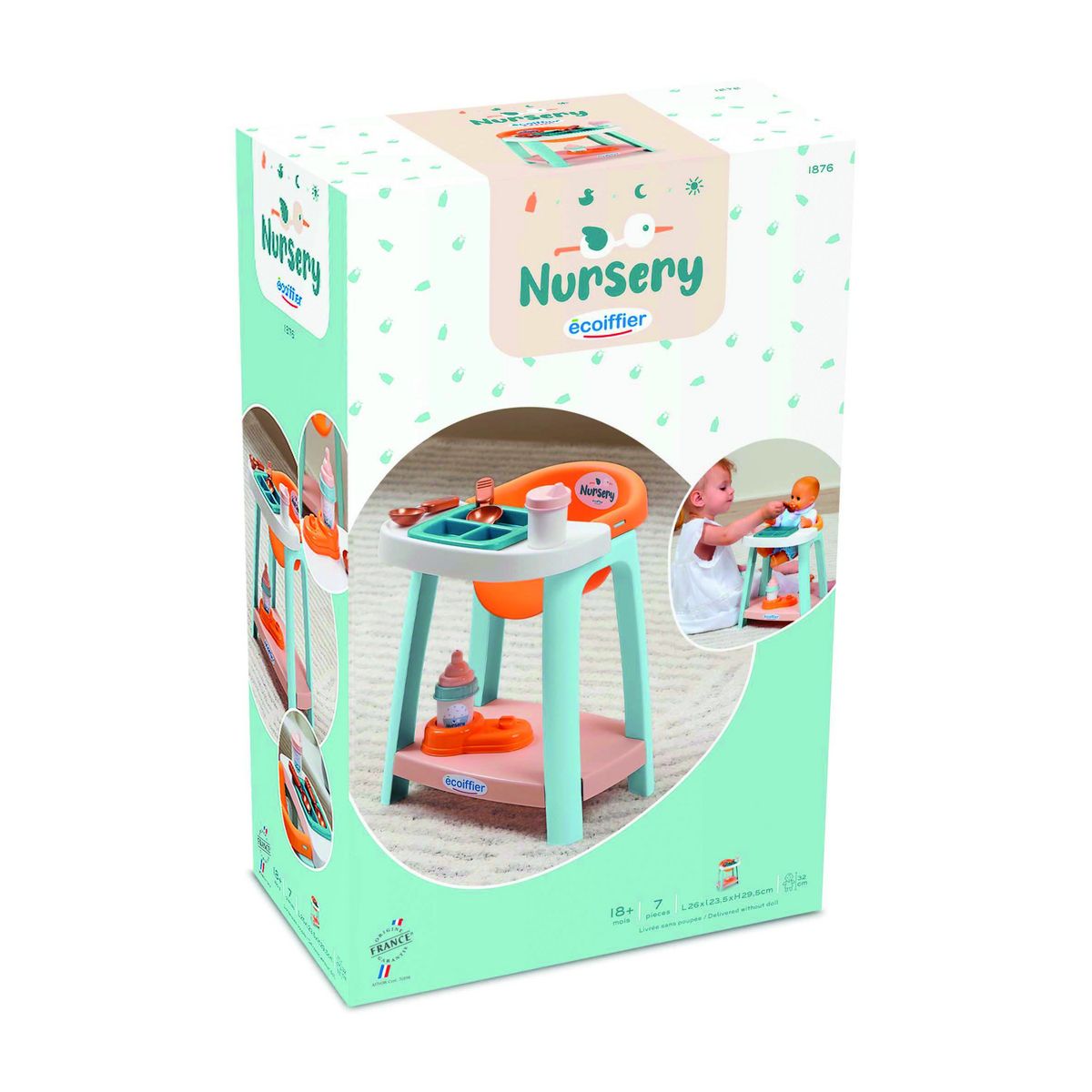 ECOIFFIER Chaise Haute pour bébé