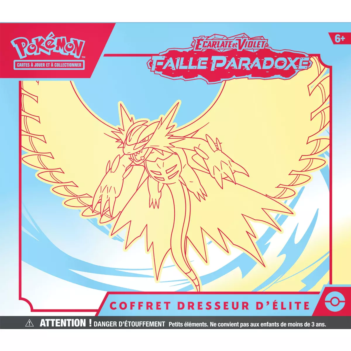 POKEMON Coffret Cartes Pokémon Dresseur d'élite Faille Paradoxe