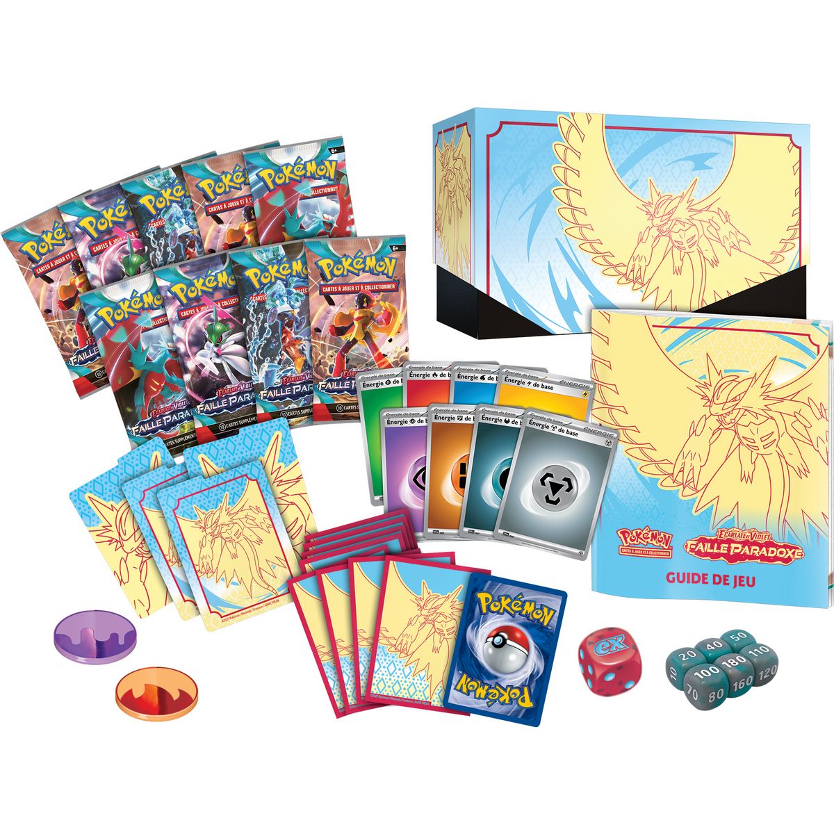 POKEMON Coffret Cartes Pokémon Dresseur d'élite Faille Paradoxe