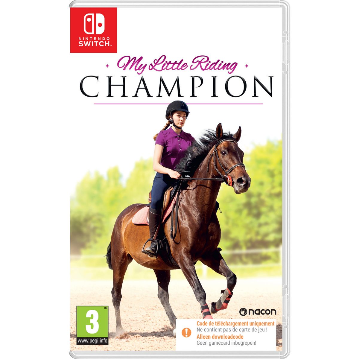 My Little Riding Champion Nintendo Switch - Code à Télécharger
