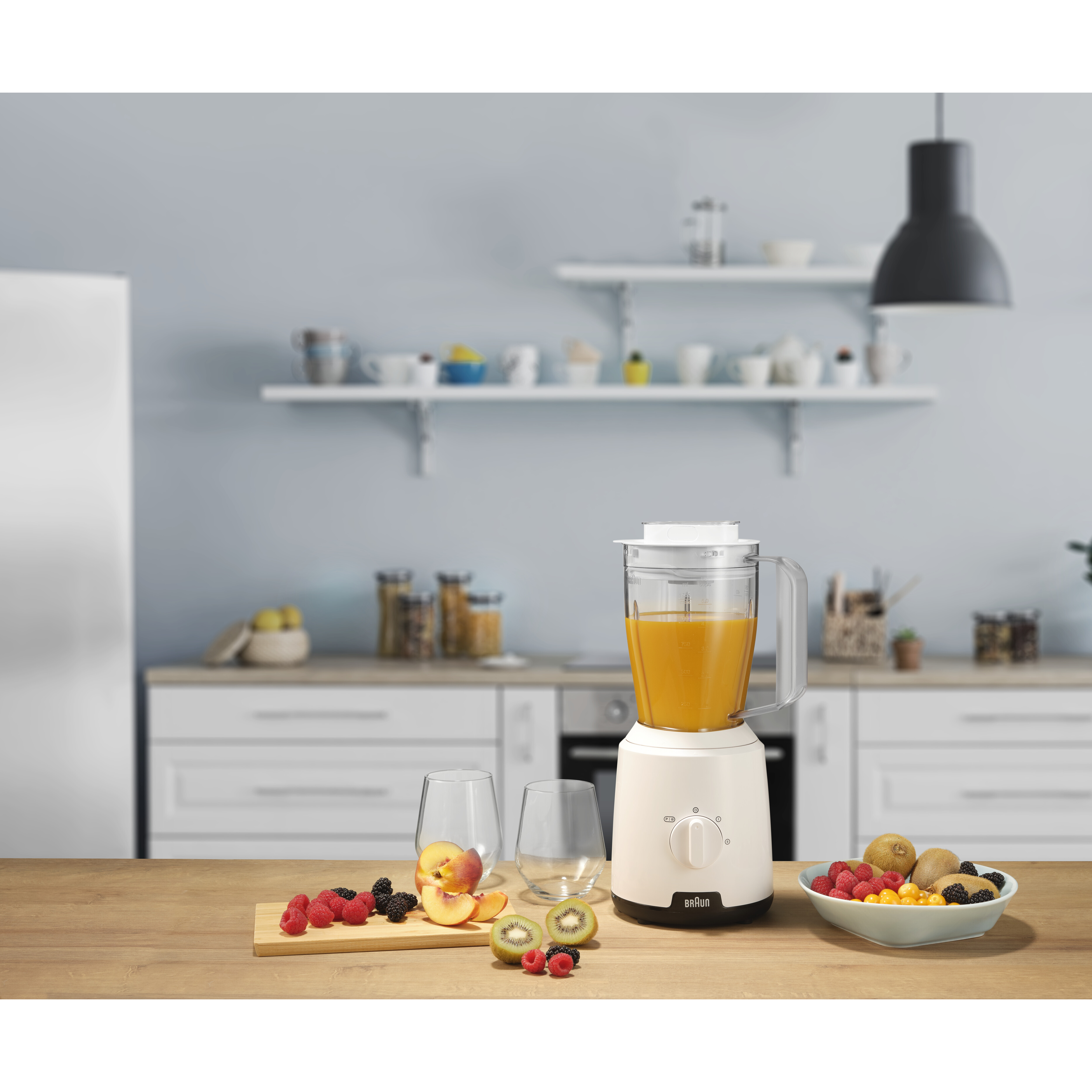 Voir la diapositive 3 : BRAUN Blender JB1050WH - Blanc