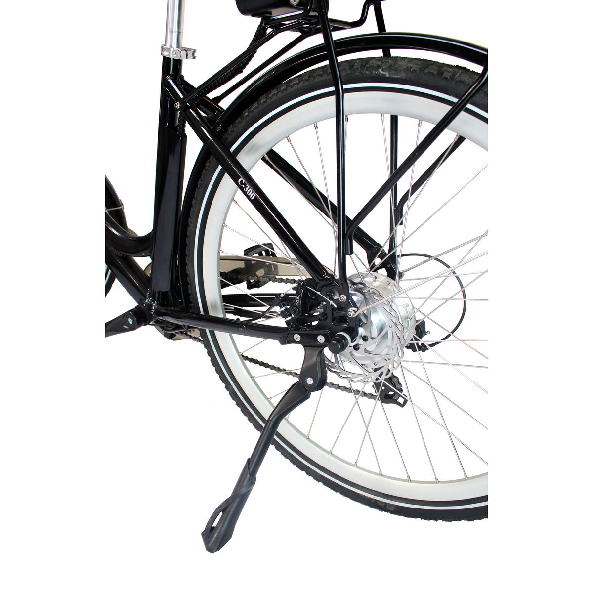 WISPEED Vélo à assistance électrique C-300 - Noir