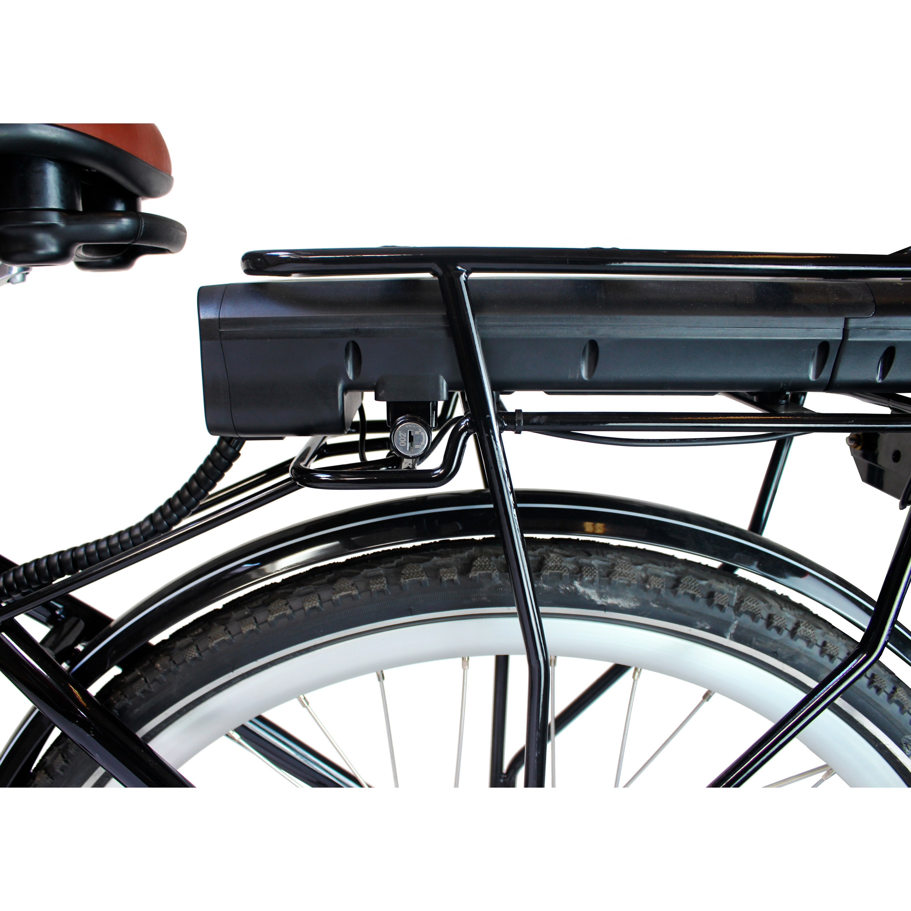 Voir la diapositive 7 : WISPEED Vélo à assistance électrique C-300 - Noir