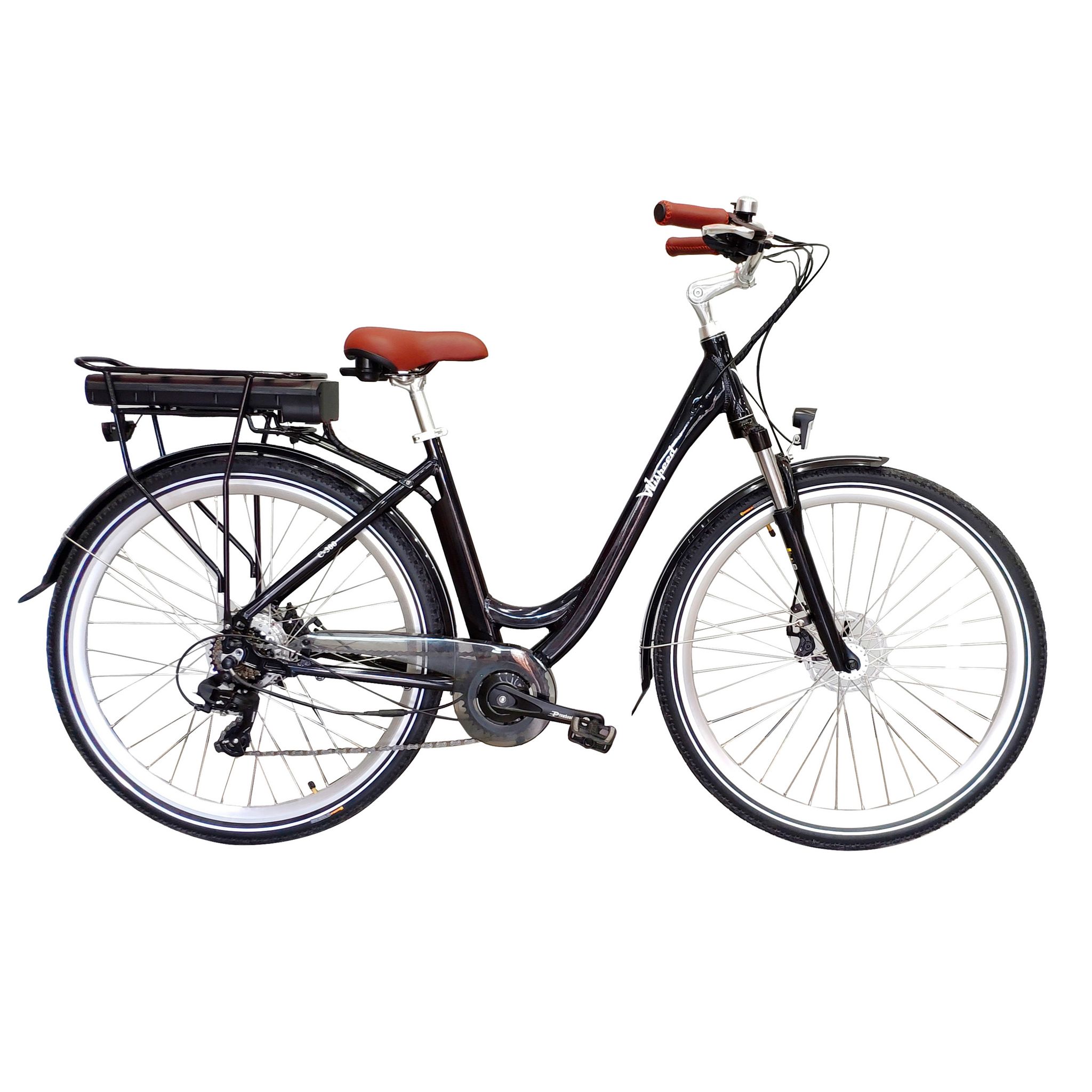 Voir la diapositive 9 : WISPEED Vélo à assistance électrique C-300 - Noir