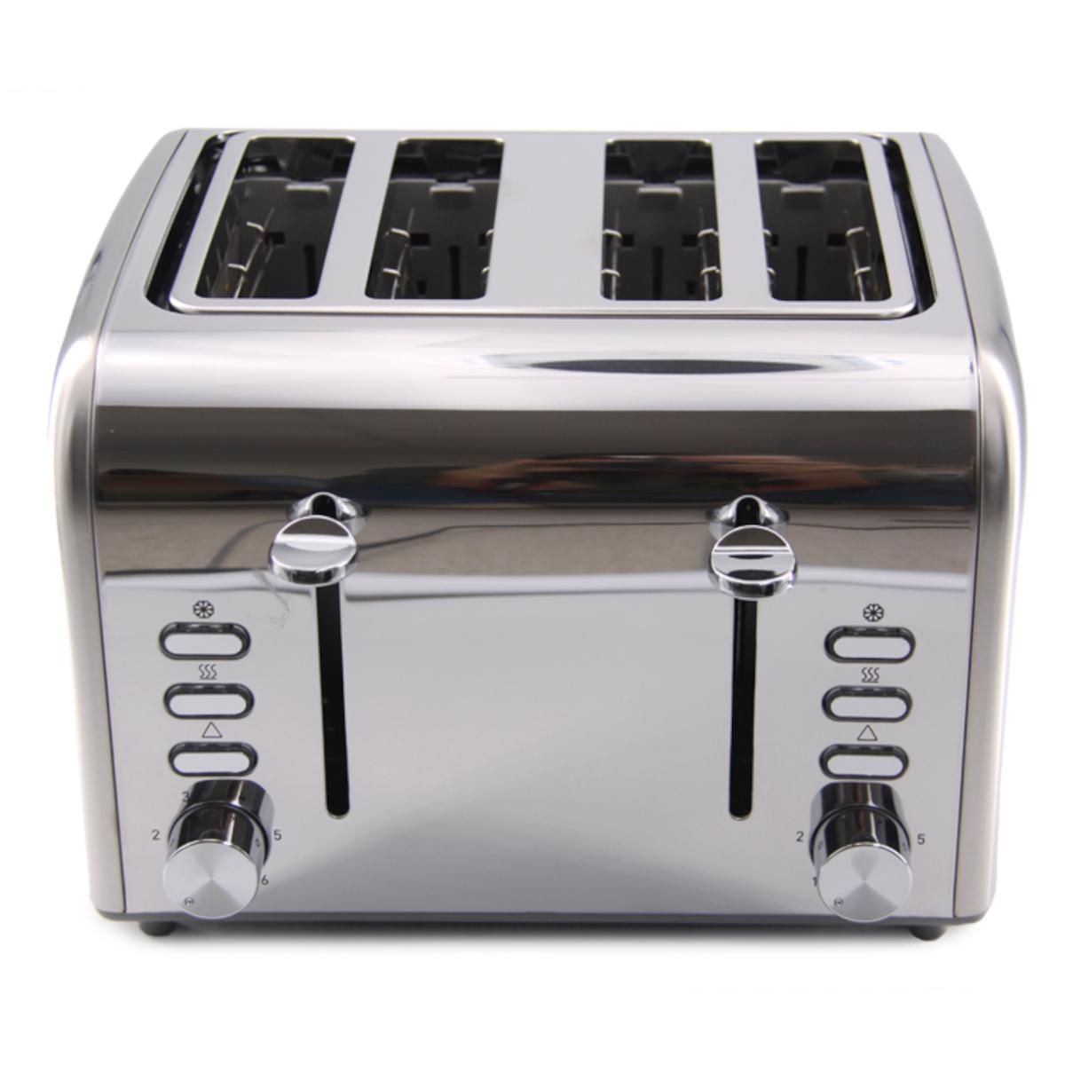 Voir la diapositive 2 : LITTLE BALANCE Grille pain 8698 - Inox