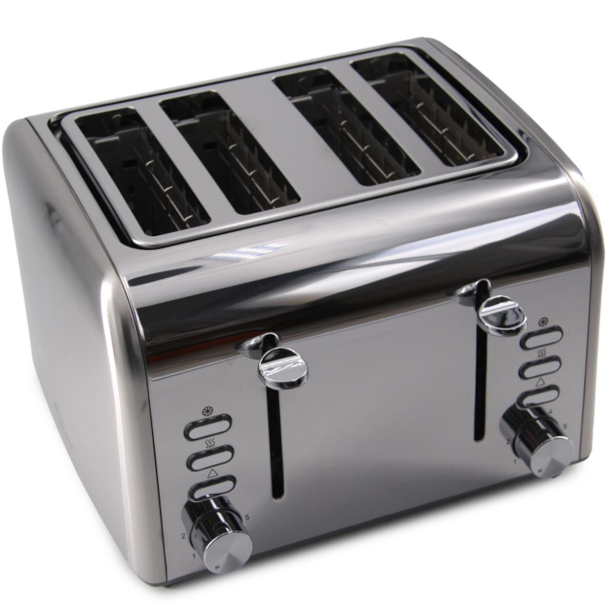 Voir la diapositive 4 : LITTLE BALANCE Grille pain 8698 - Inox