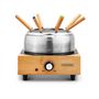 Voir la diapositive 2 : KITCHENCOOK Appareil à fondue ECOWOOD - Bambou / Inox