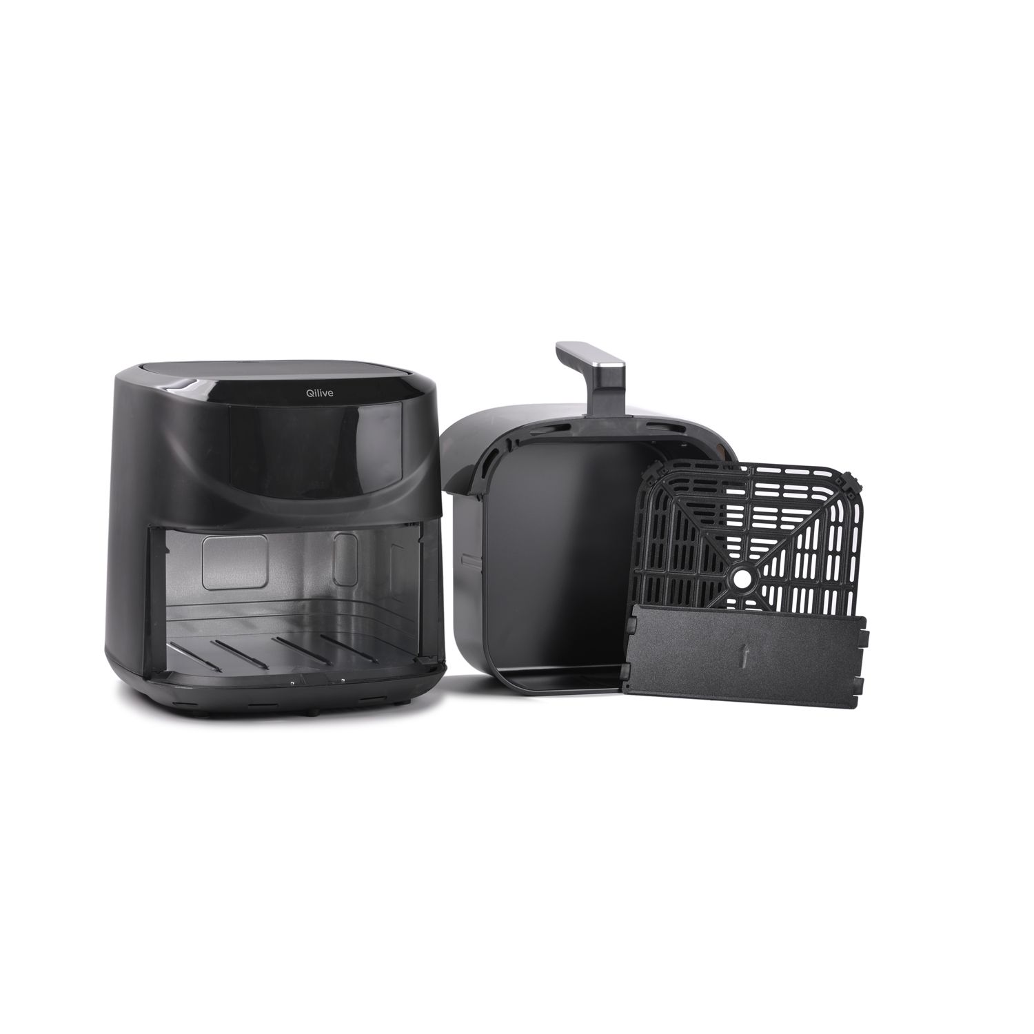 Voir la diapositive 3 : QILIVE Friteuse électrique sans huile à air chaud Q.5582 - Noir