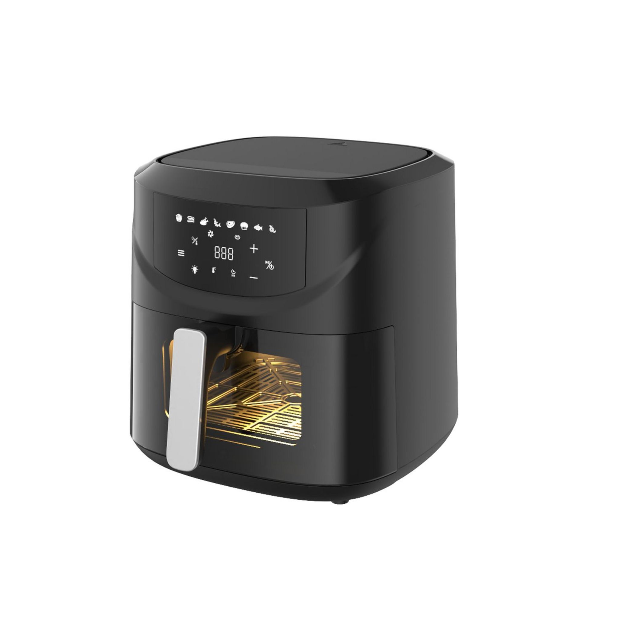 Voir la diapositive 4 : QILIVE Friteuse électrique sans huile à air chaud Q.5582 - Noir