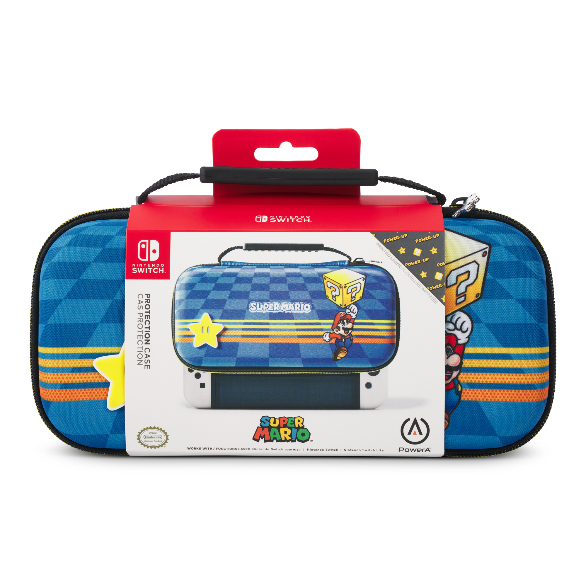 Voir la diapositive 2 : Sacoche de Protection Block Mario Nintendo Switch