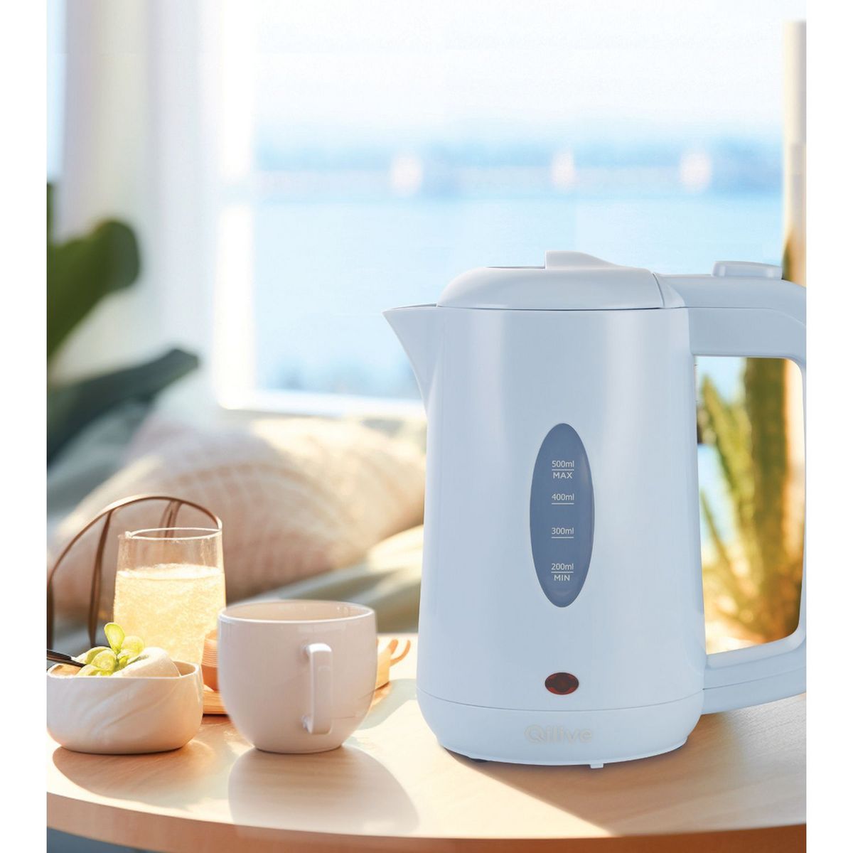 QILIVE Mini bouilloire Q.5857 - Bleu