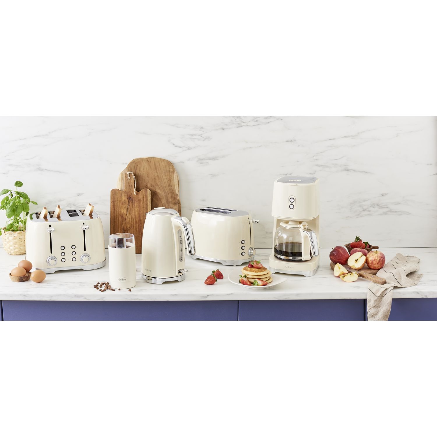 Voir la diapositive 2 : QILIVE Cafetière filtre Q.5312 - Café
