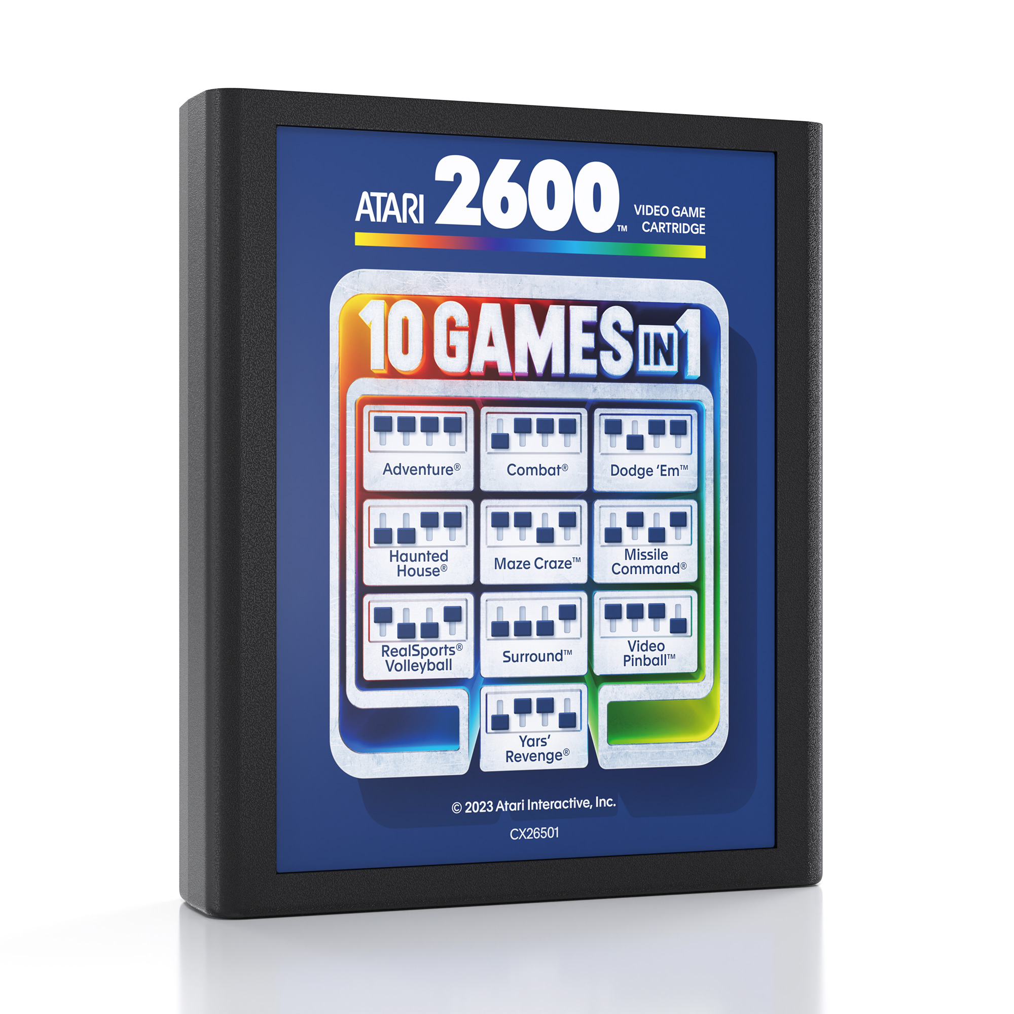 Voir la diapositive 5 : Atari 2600 Plus + 10 jeux