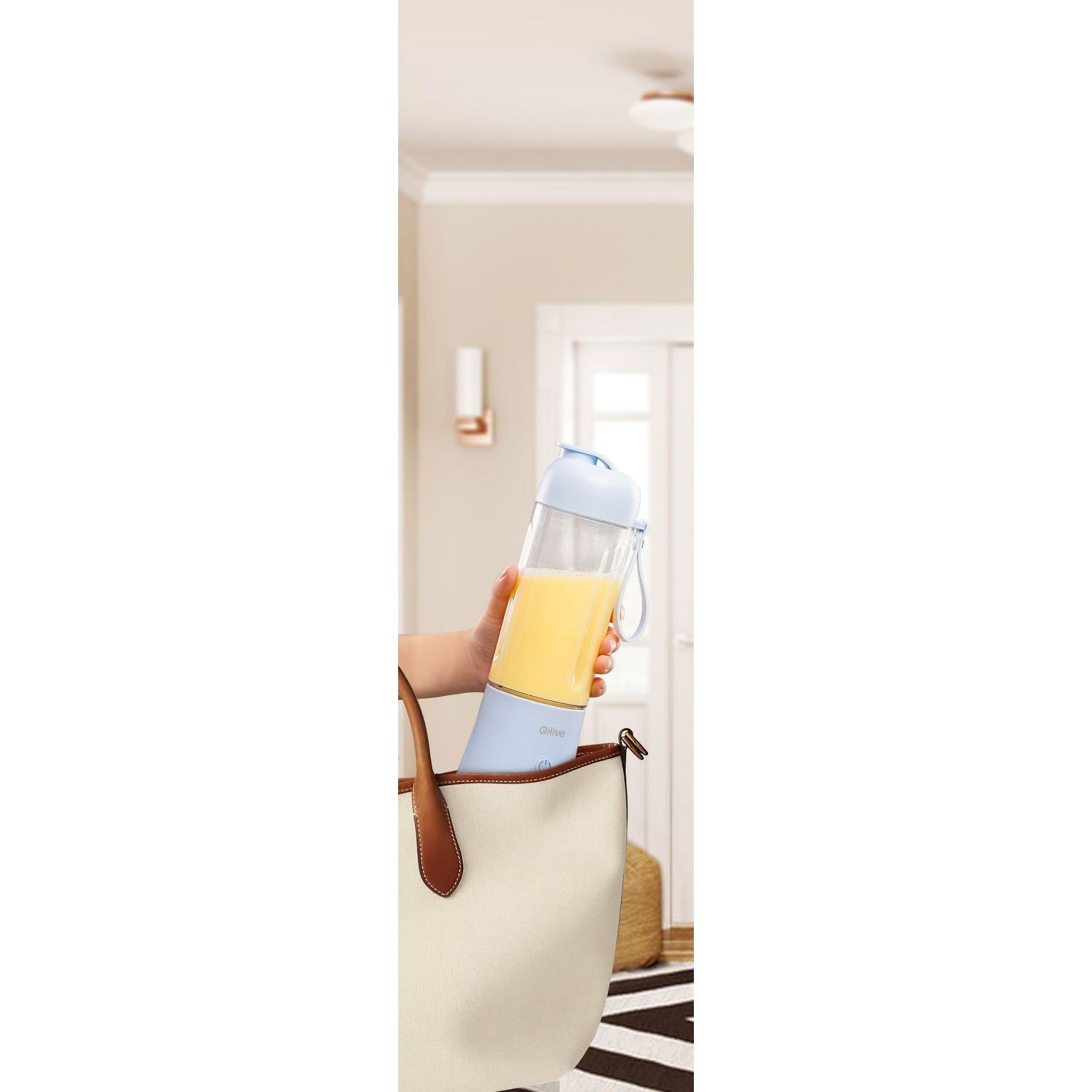 Voir la diapositive 3 : QILIVE Appareil à smoothies portable Q5417 - Bleu