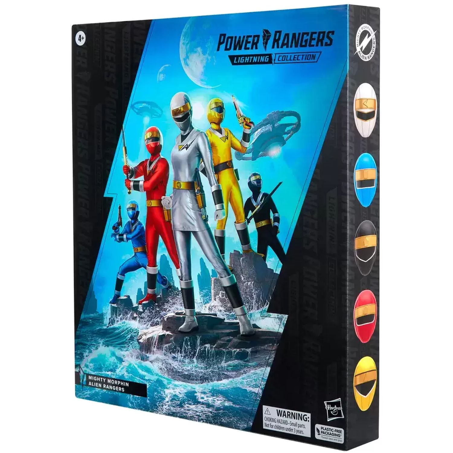 Voir la diapositive 2 : HASBRO Figurine Power Rangers x5 Lightning Collection